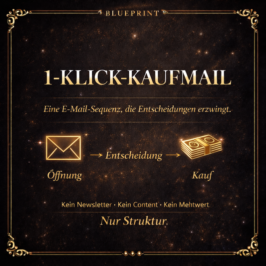 Blueprint – „1-Klick-Kaufmail“